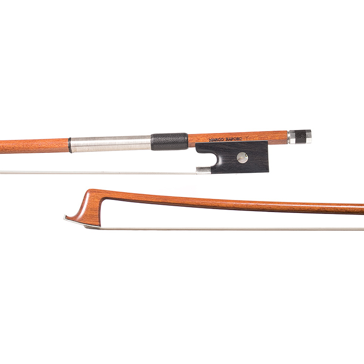 4/4 Marco Raposo nickel-mounted violin bow