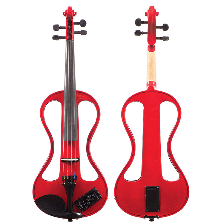 Johnson EV-4s Red Electric Violin