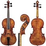 Realist RV-4 Pro E Series Frantique Finish Acoustic Electric 4-String Violin, with Instant Active