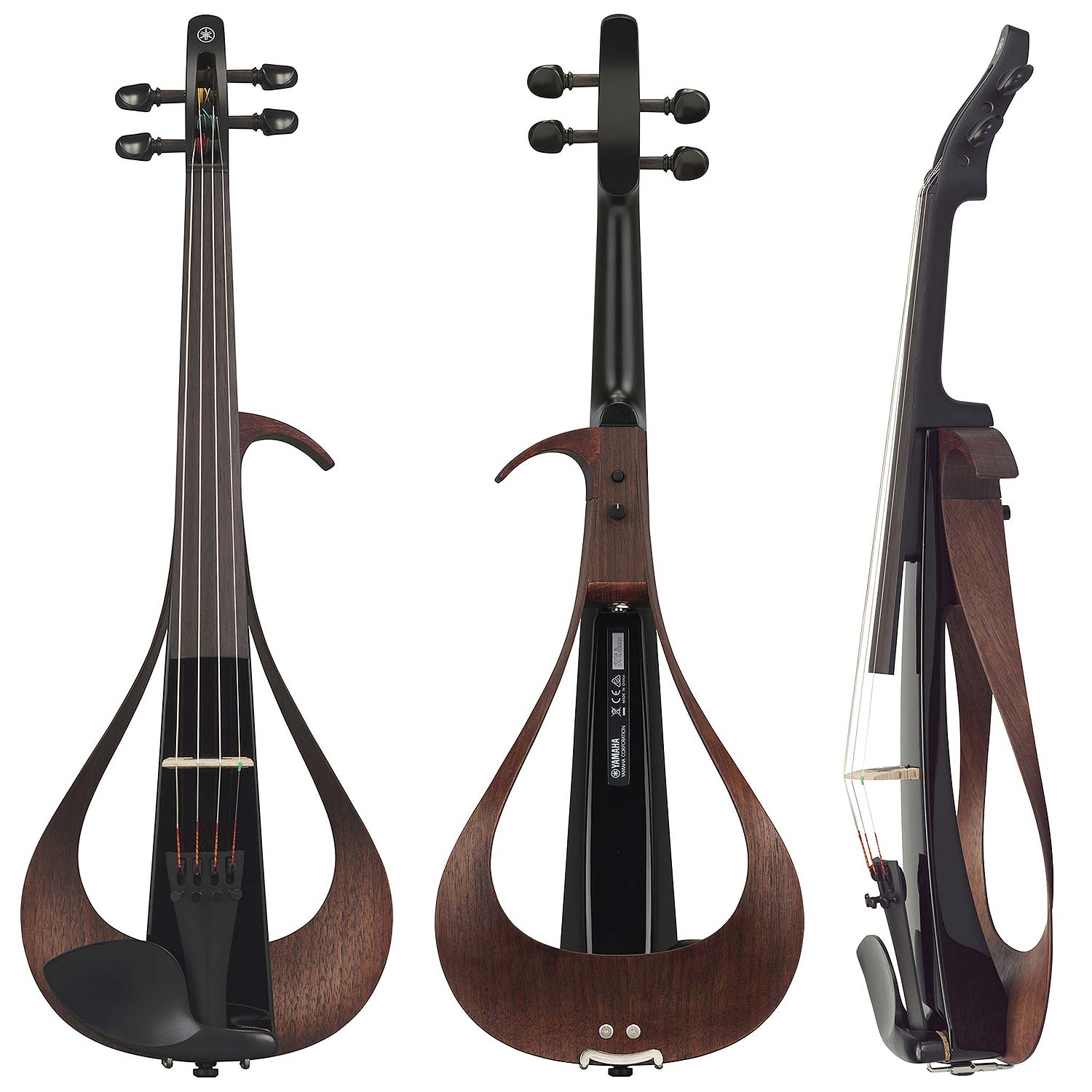 stressende Pinpoint Natur Yamaha YEV 104 Electric 4-String Violin - Black | Johnson String Instrument