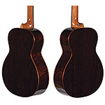 Echo Bridge EB350 3/4 Grand Studio Guitar, Solid Spruce Top with Steel Strings and Hard Case