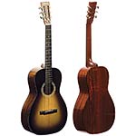 Eastman E10 Parlor Sunburst Traditional Flattop Guitar