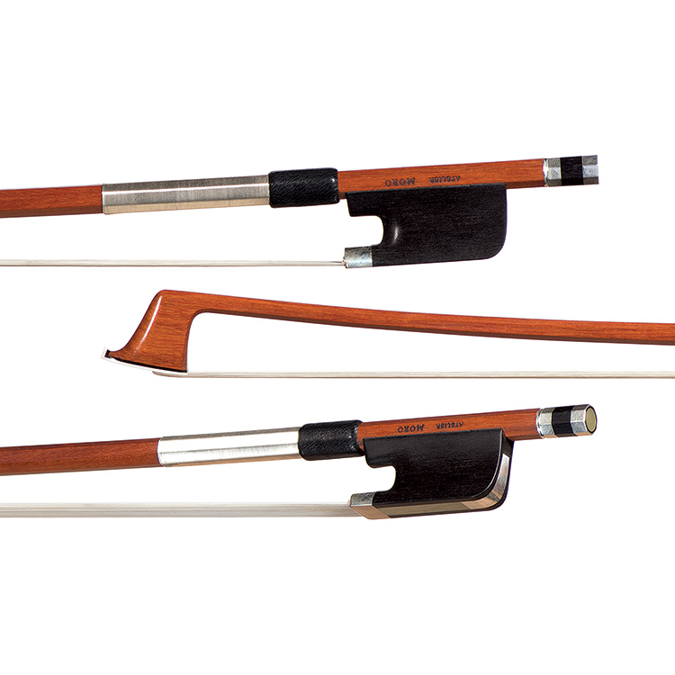 Atelier Moro silver-mounted cello bow