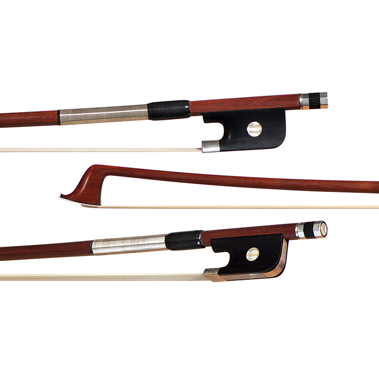 Thomas Goering silver-mounted cello bow no. 2302