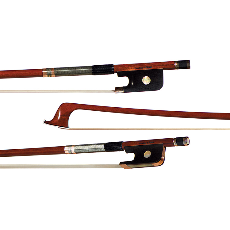Emmanuel Carlier gold-mounted cello bow