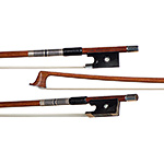 Benoît Rolland silver-mounted viola bow no. 1027
