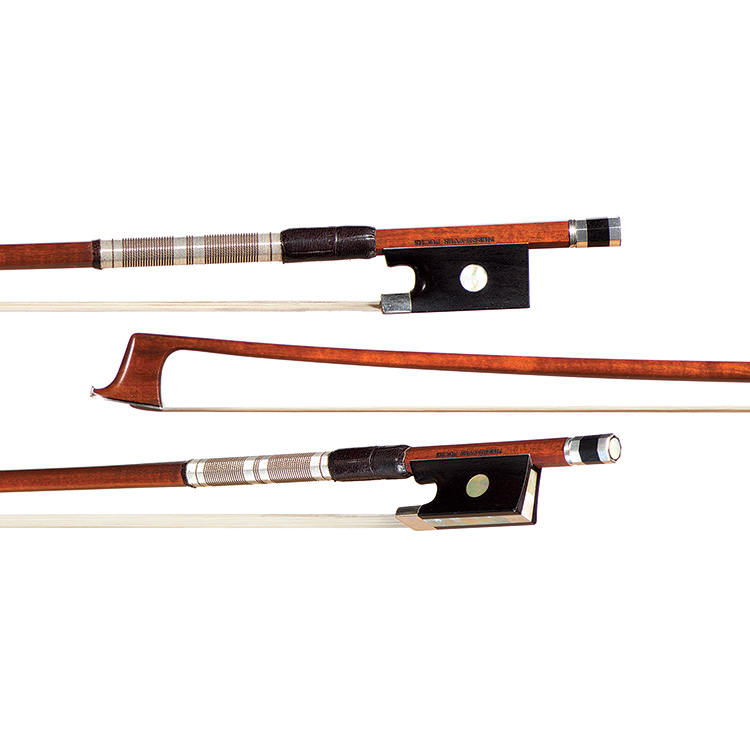 Pierre-Yves Fuchs silver-mounted violin bow, no. 2534