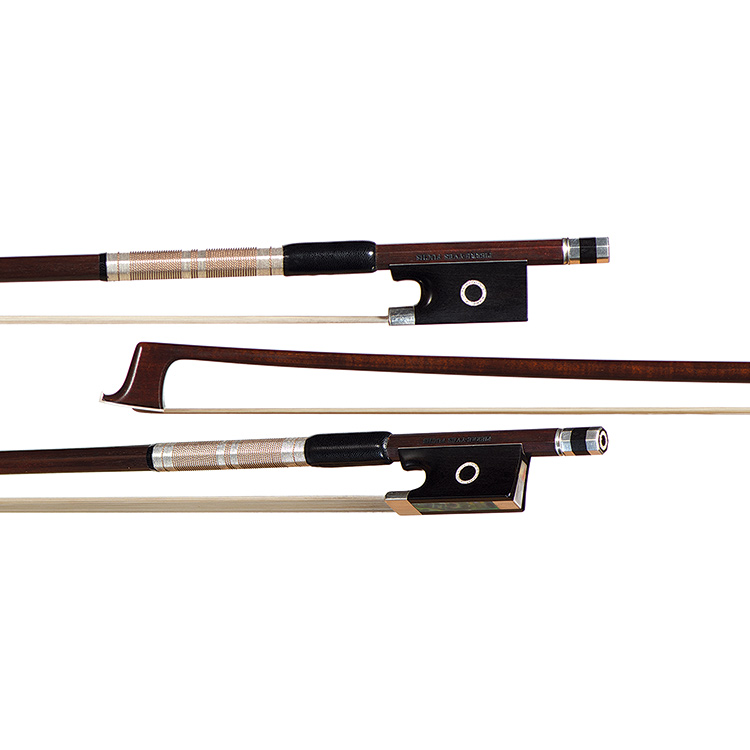 Pierre-Yves Fuchs silver and diamonds violin bow, no. 2106
