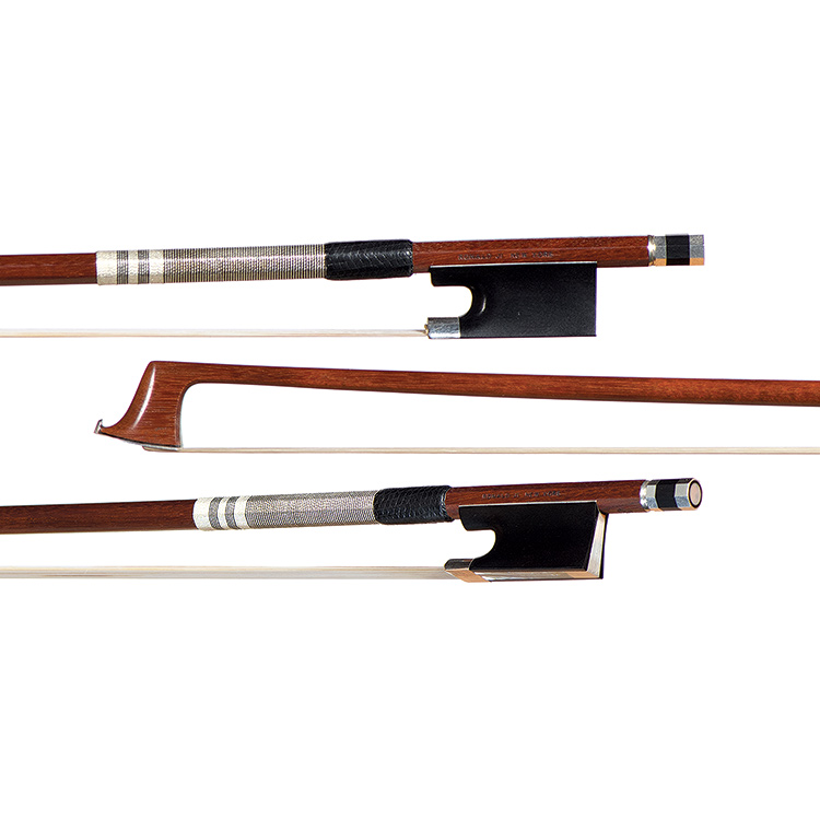 Ronald Ji silver-mounted violin bow no. 193