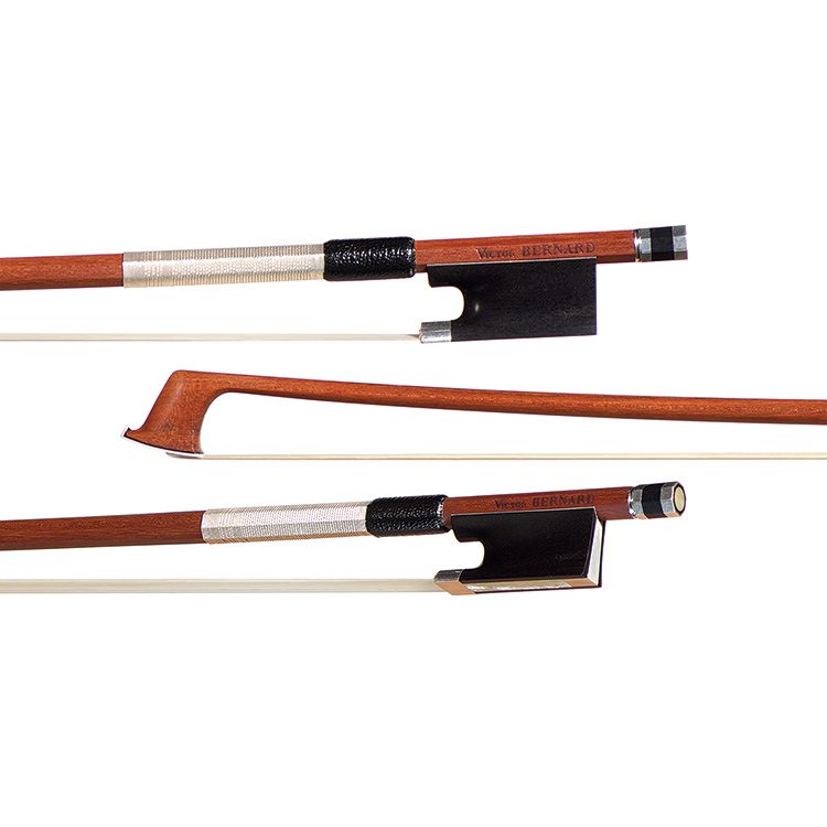 Victor Bernard silver-mounted violin bow