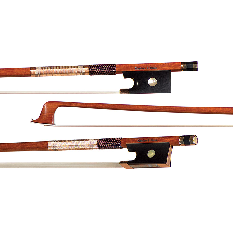 Emmanuel Carlier gold-mounted violin bow