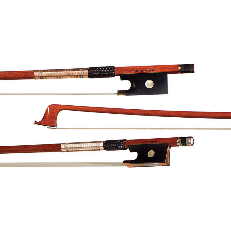 Emmanuel Carlier gold-mounted violin bow