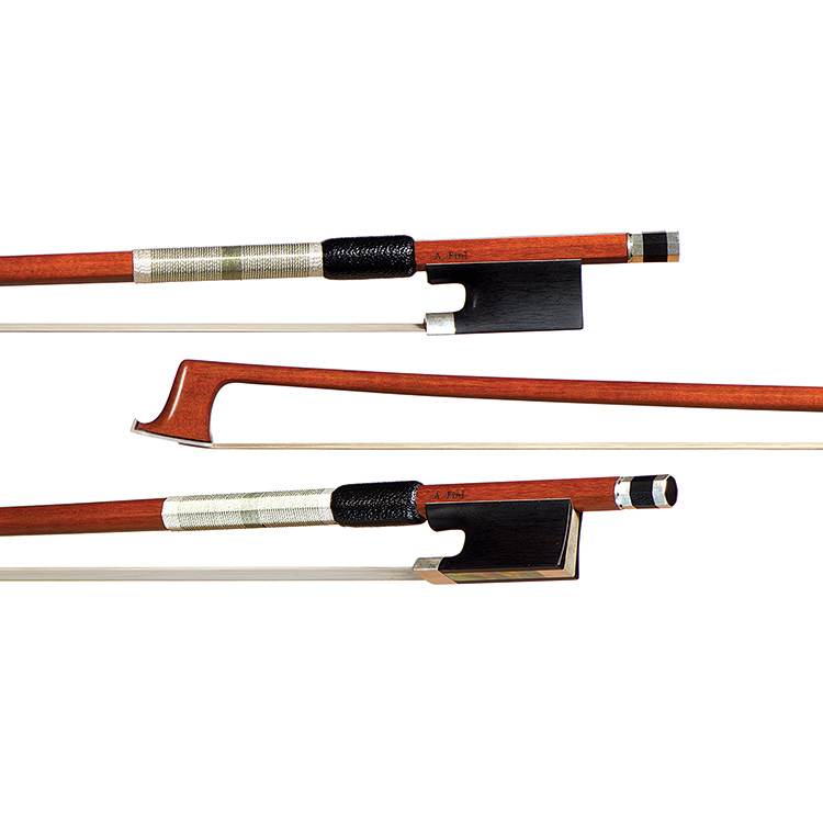 Aaron Fini silver-mounted violin bow