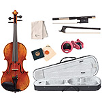 Roma II 4/4 Violin outfit  (Violin, Bow, Case, Rosin, Cleaning Cloth)