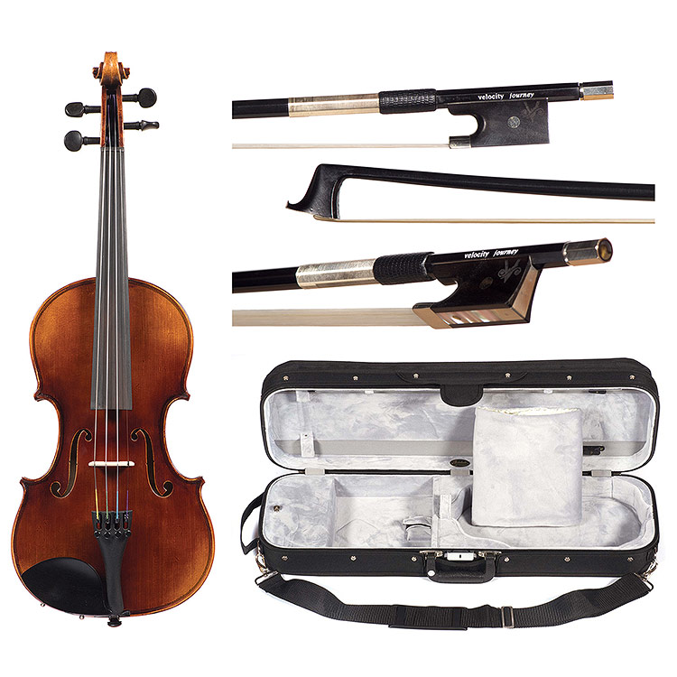 3/4 Alessandro Roma A220G Violin Outfit