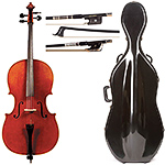 7/8 Jay Haide Montagnana Model Cello outfit