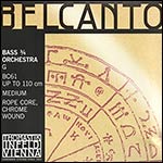 Belcanto 3/4 Bass G String: Medium