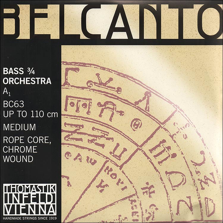 Belcanto 3/4 Bass A String: Medium