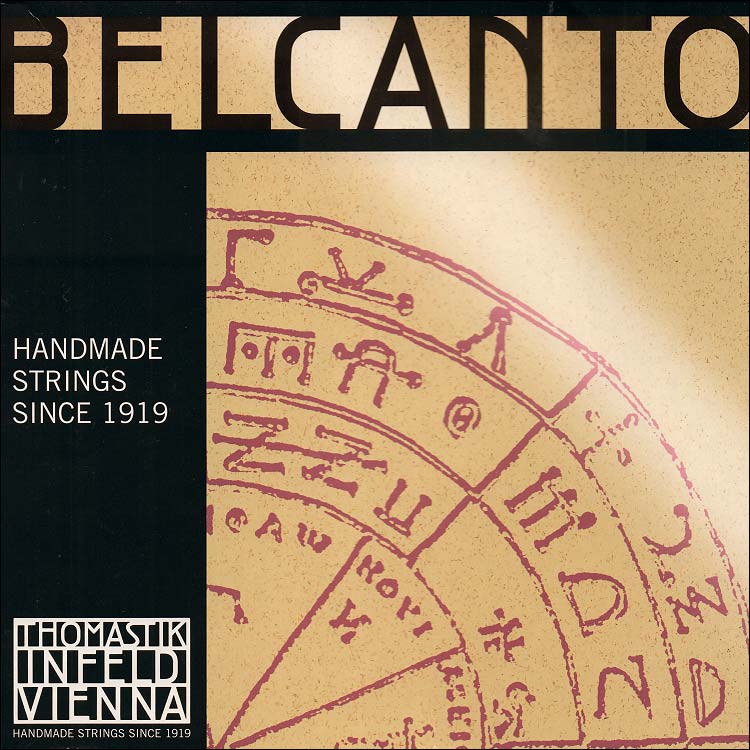 Belcanto Solo 3/4 Bass B String: Medium