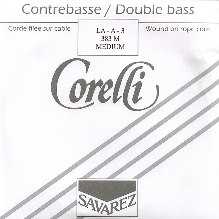 Corelli Nickel 3/4 Bass A String: Medium
