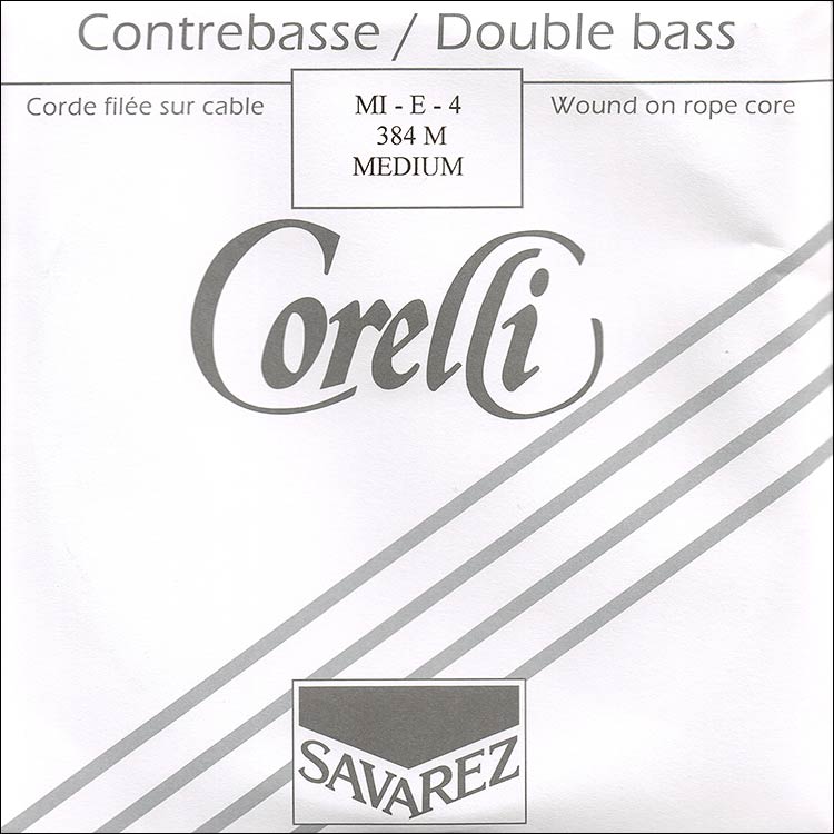 Corelli Nickel 3/4 Bass E String: Medium