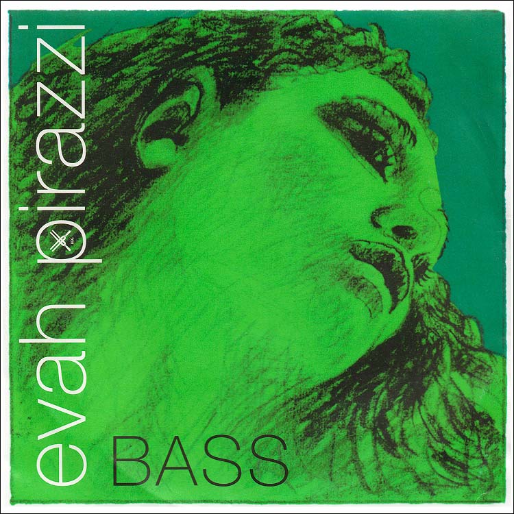 Evah Pirazzi Solo 3/4 Bass String Set: Medium