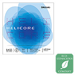 Helicore Orchestral 3/4 Bass D String: Medium