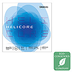 Helicore Hybrid 3/4 Bass String Set: Medium