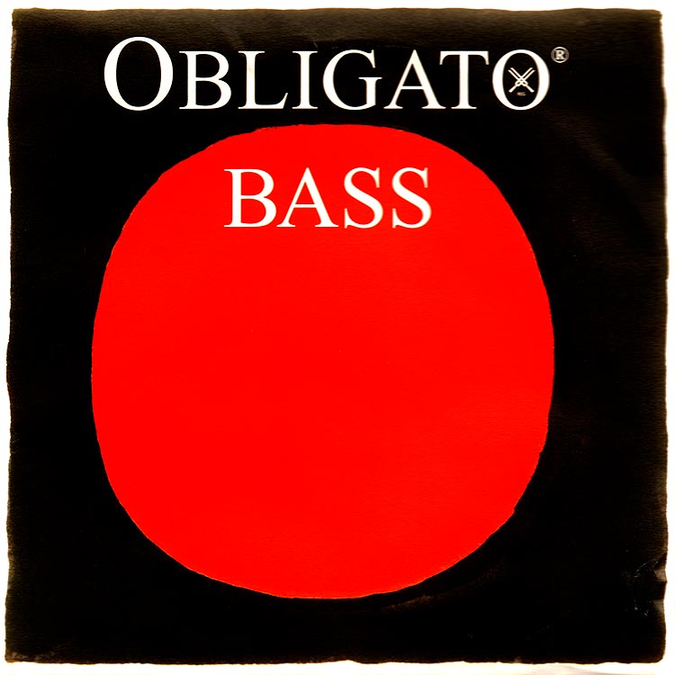 Obligato 3/4 Bass Long E (C Extension) String: Medium