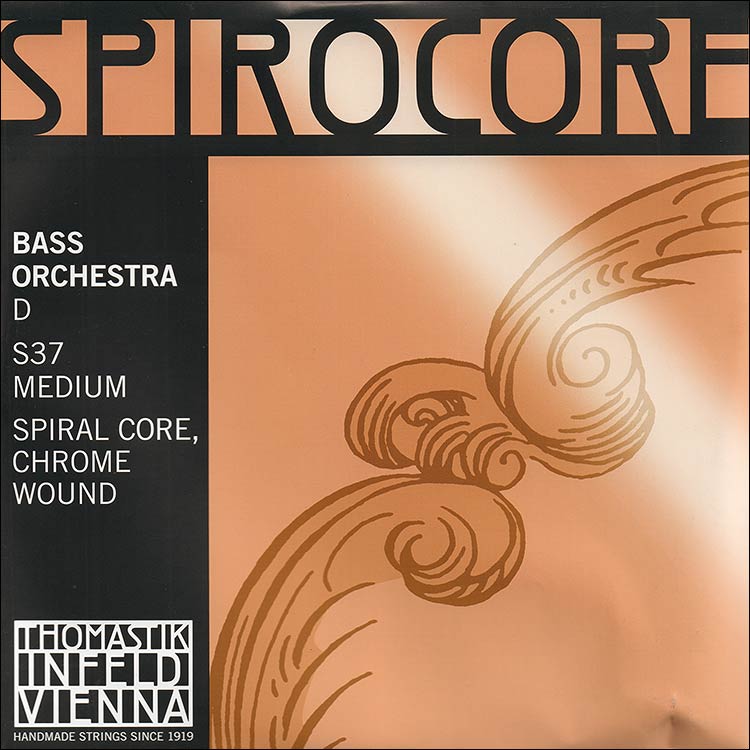 Spirocore 3/4 Bass D String: Medium