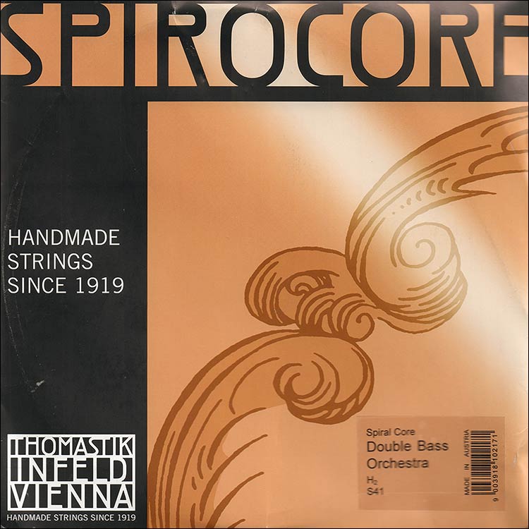 Spirocore 3/4 Bass Low B String: Medium