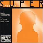 Superflexible 3/4 Bass String Set
