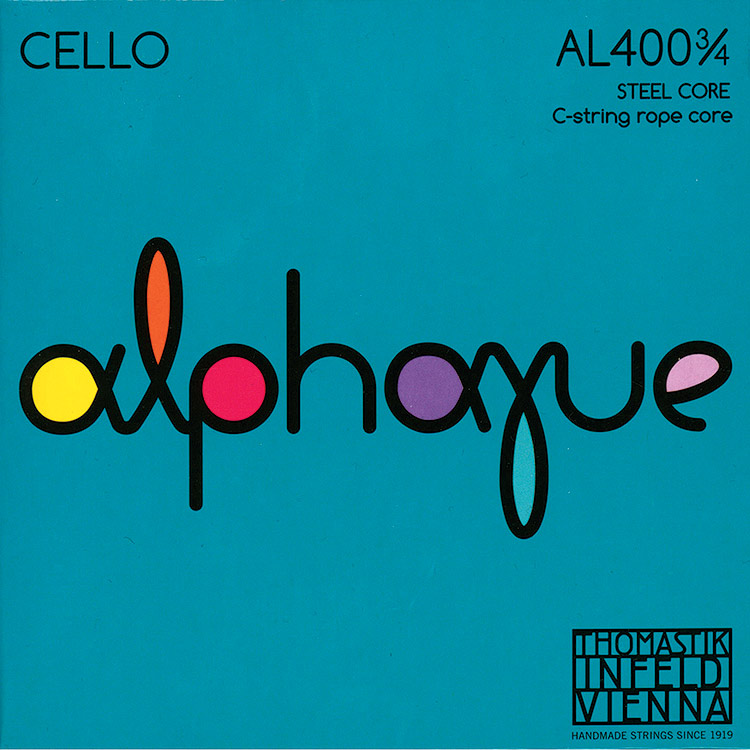 Alphayue 3/4 Cello String Set - Medium