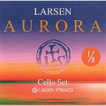 Aurora 1/8 Cello String Set - medium