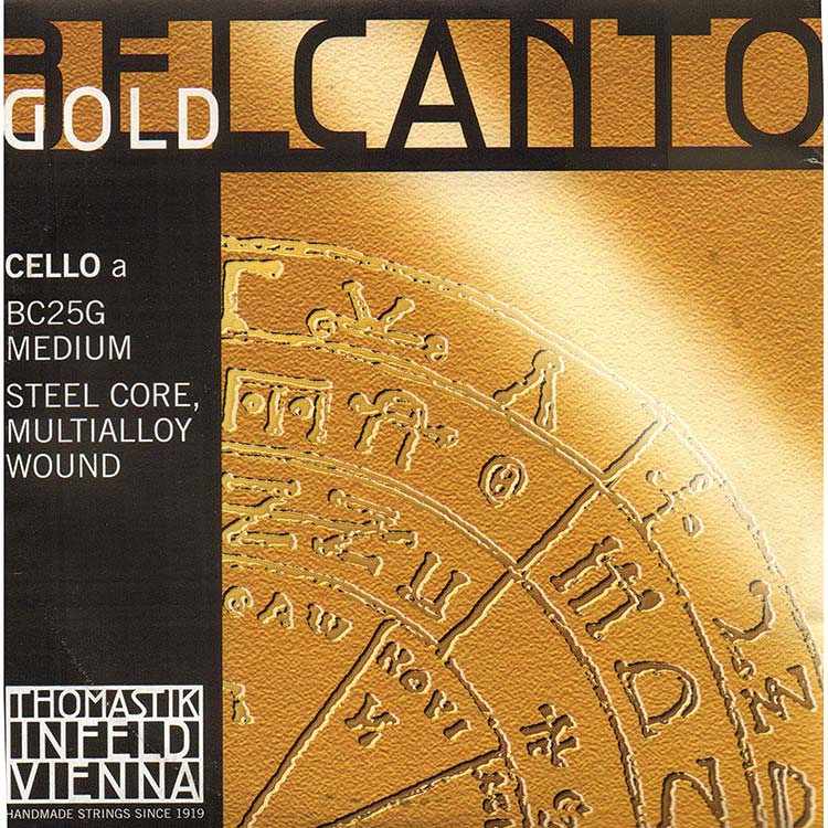 Belcanto Gold Cello A String: Medium