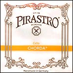 Chorda Cello G String - silver-plated/gut (28 gauge) gut knot