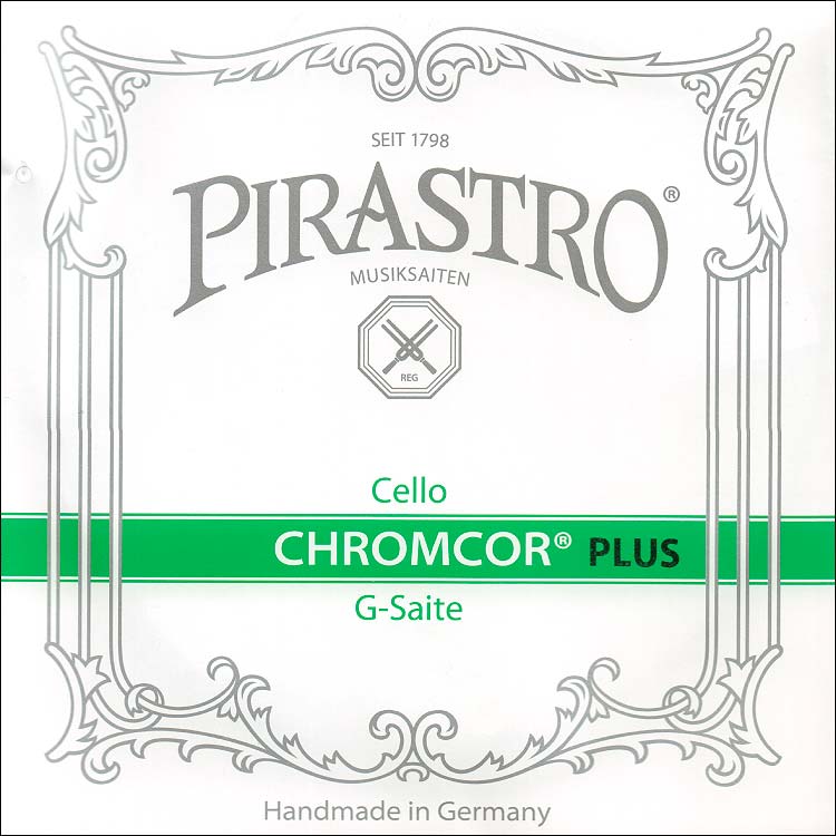 Chromcor Plus Cello G String - chr/steel: Medium