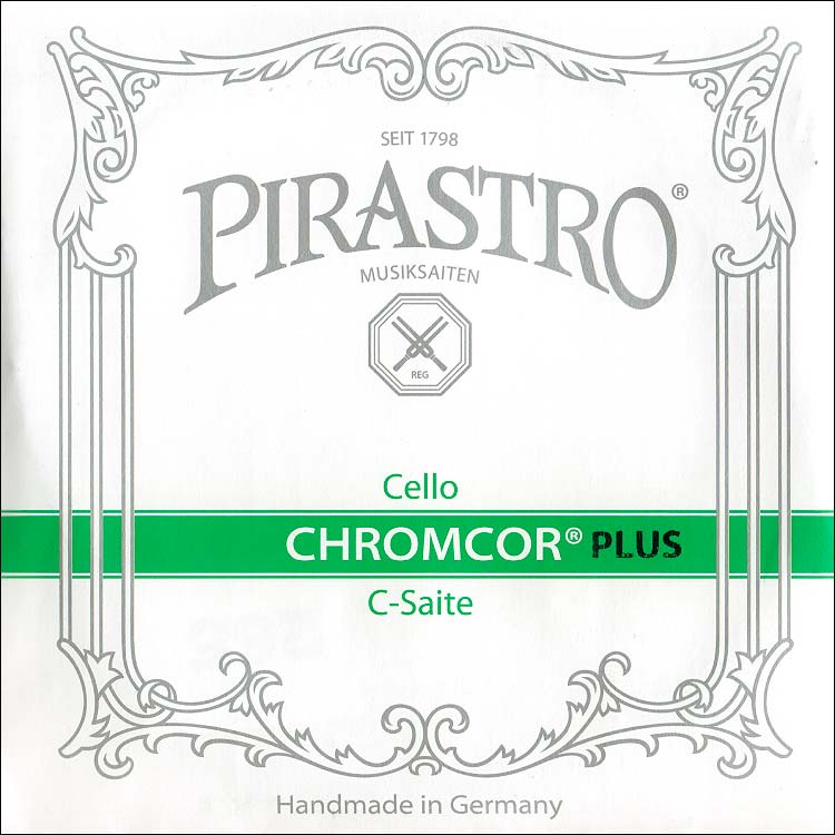 Chromcor Plus Cello C String - chr/steel: Medium