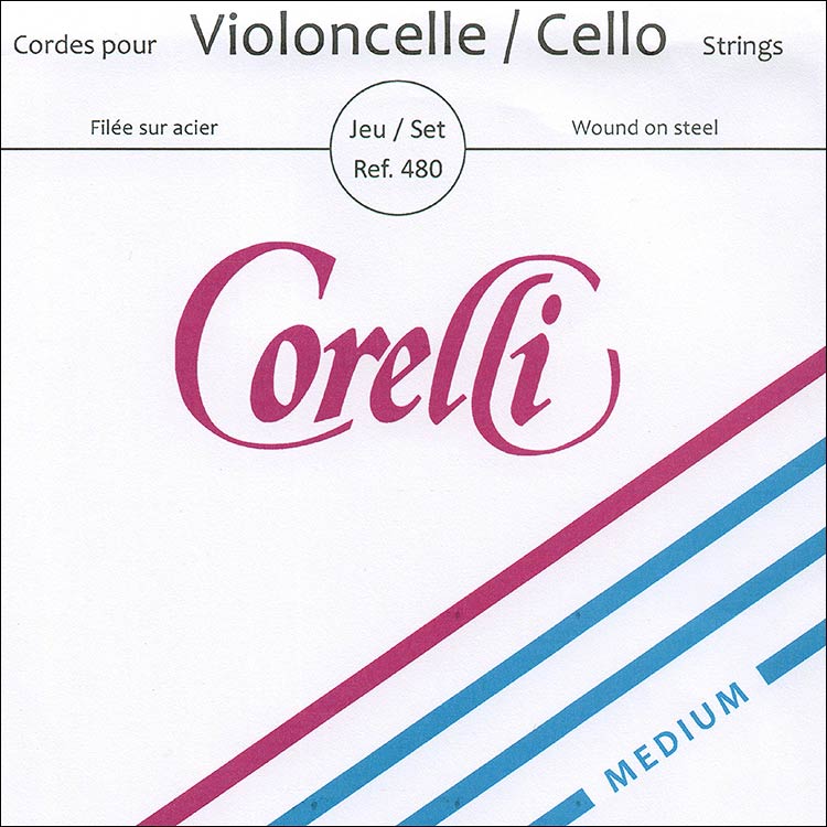 Corelli Cello String Set: Medium