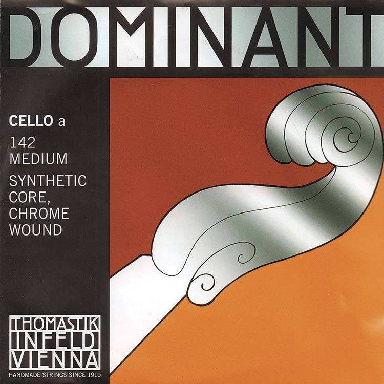 Dominant Cello A String - chr/perlon: Medium