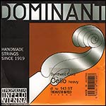 Dominant Cello D String - chr/perlon: Thick/stark