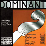 Dominant Cello G String - silver/perlon: Thin/weich