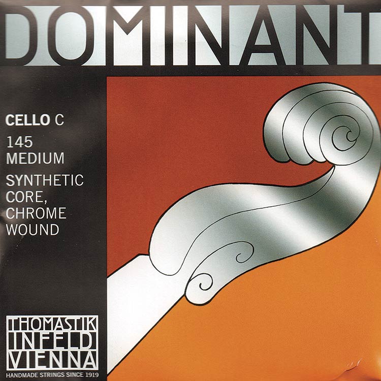 Dominant Cello C String - chr/perlon: Medium