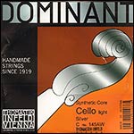 Dominant Cello C String - silver/perlon: Thin/weich