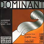 Dominant Cello C String - silver/perlon: Thick/stark