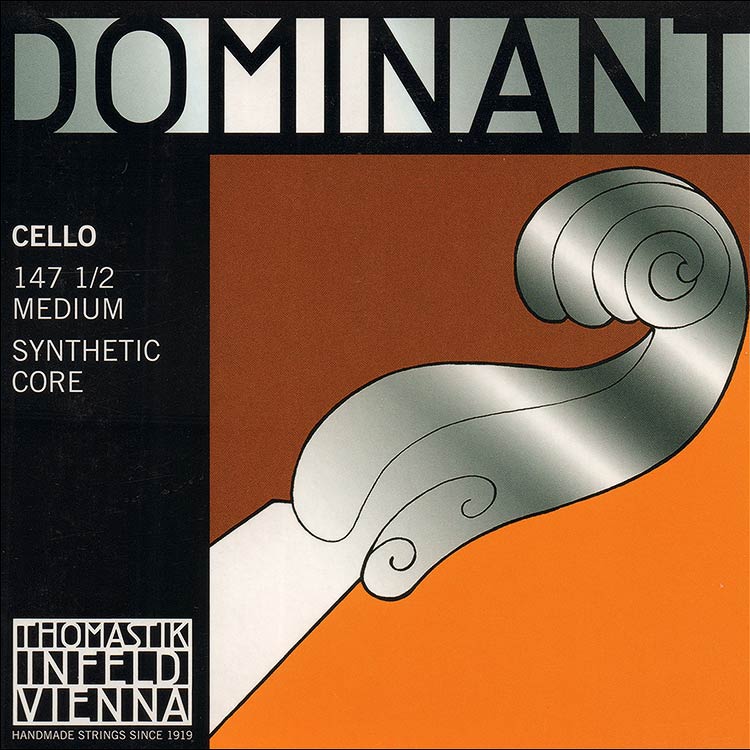 Dominant 1/2 Cello String Set - Medium
