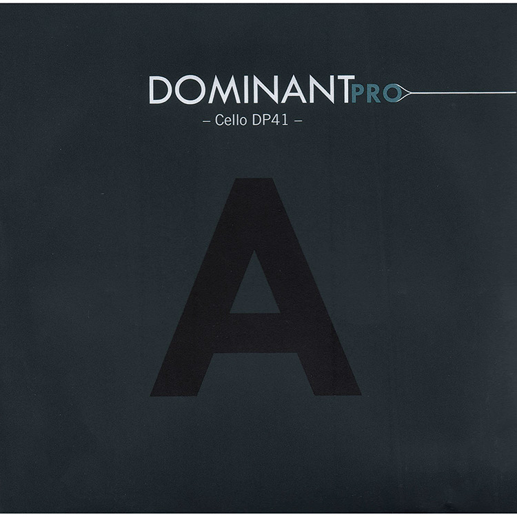 Dominant Pro Cello A String - chrome/carbon steel, medium