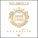 Jargar Eccentric Cello 4/4 D String - Multi-Alloy/Carbon Steel: Medium