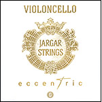 Jargar Eccentric Cello 4/4 G String - Tungsten-Nickel/Spiral Core: Medium