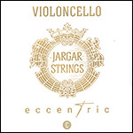Jargar Eccentric Cello 4/4 C String - Tungsten-Nickel/Spiral Core: Medium